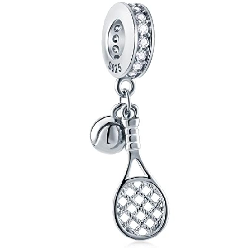Tennis Ball and Racket Pandora Charms Tennis Ball and Racket Pandora Charms