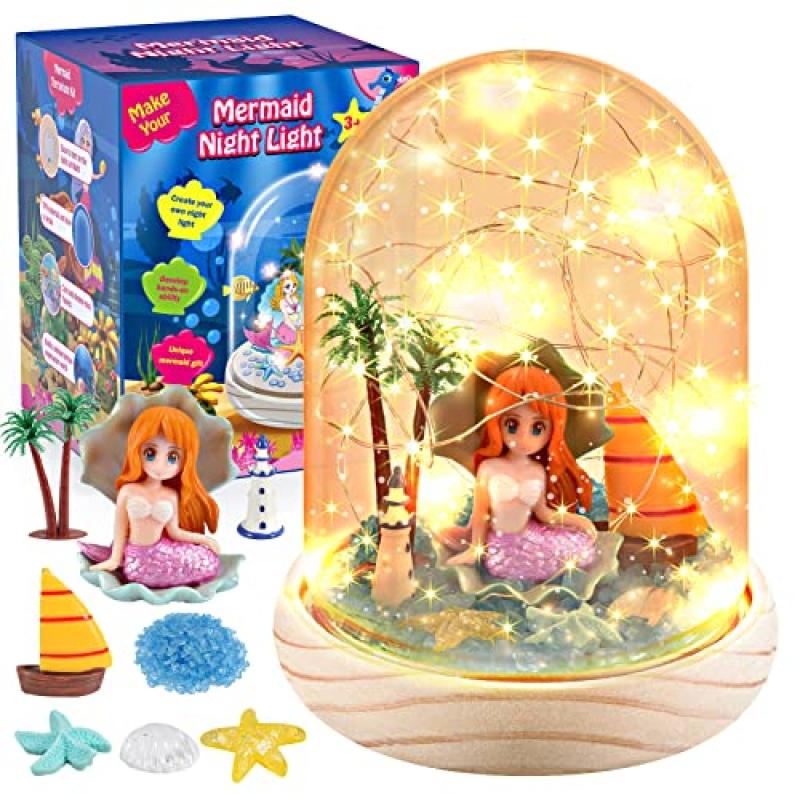 Mermaid Night Light Gift for Girls