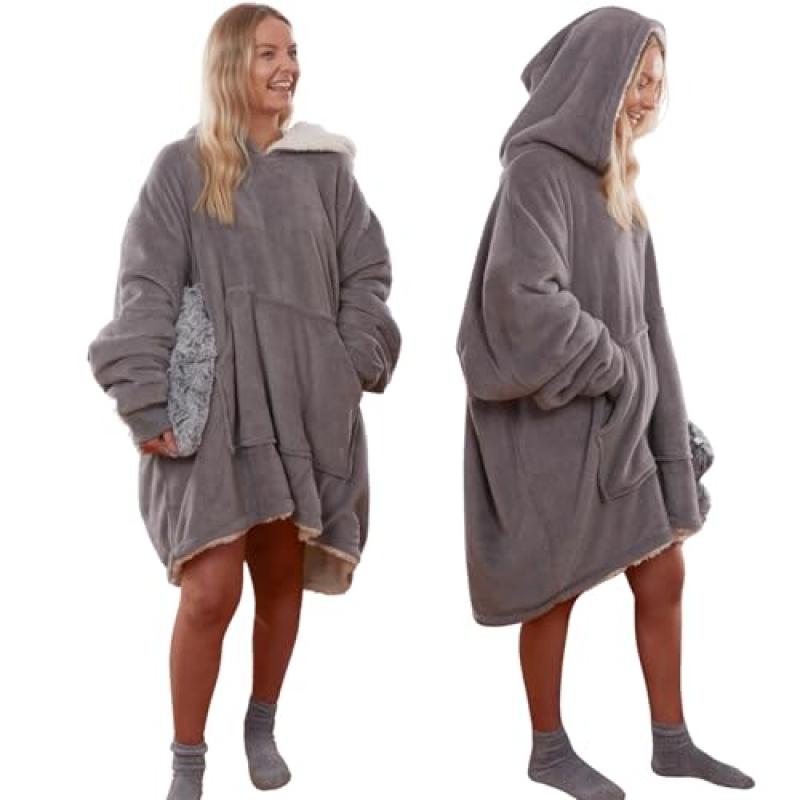 Sienna Sherpa Hoodie Blanket Sienna Sherpa Hoodie Blanket
