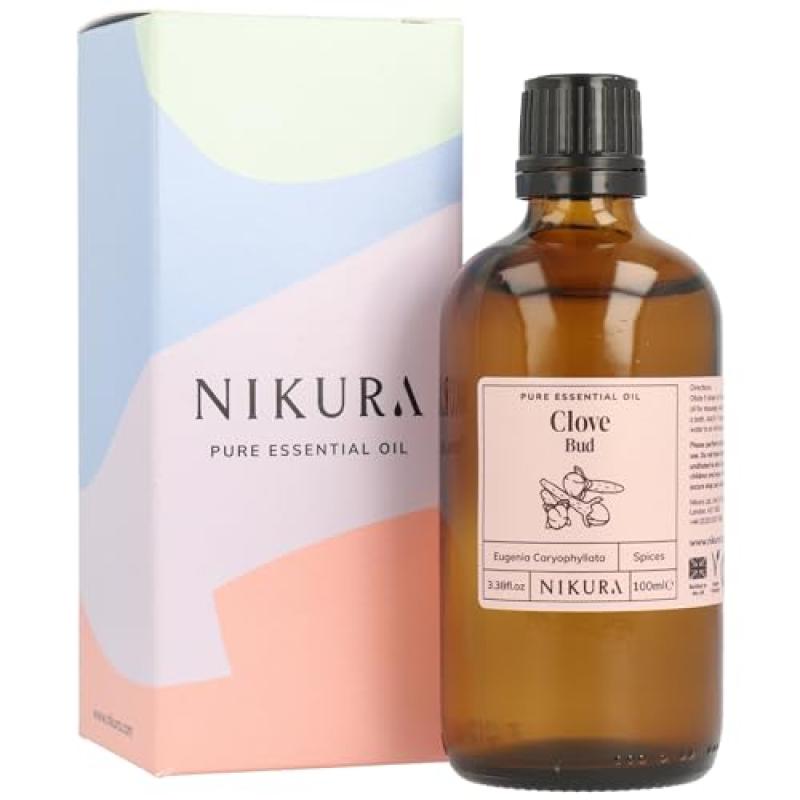 Nikura Clove Bud Essential Oil - 100% Pure Nikura Clove Bud Essential Oil - 100% Pure