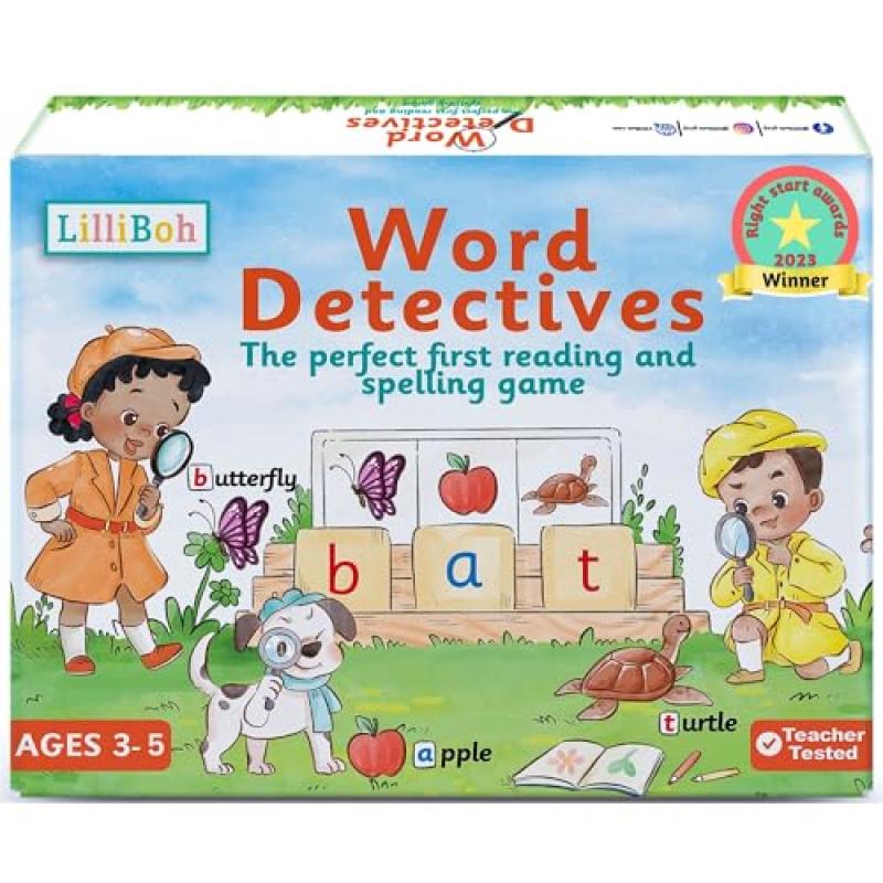 LilliBoh Word Detectives Game LilliBoh Word Detectives Game