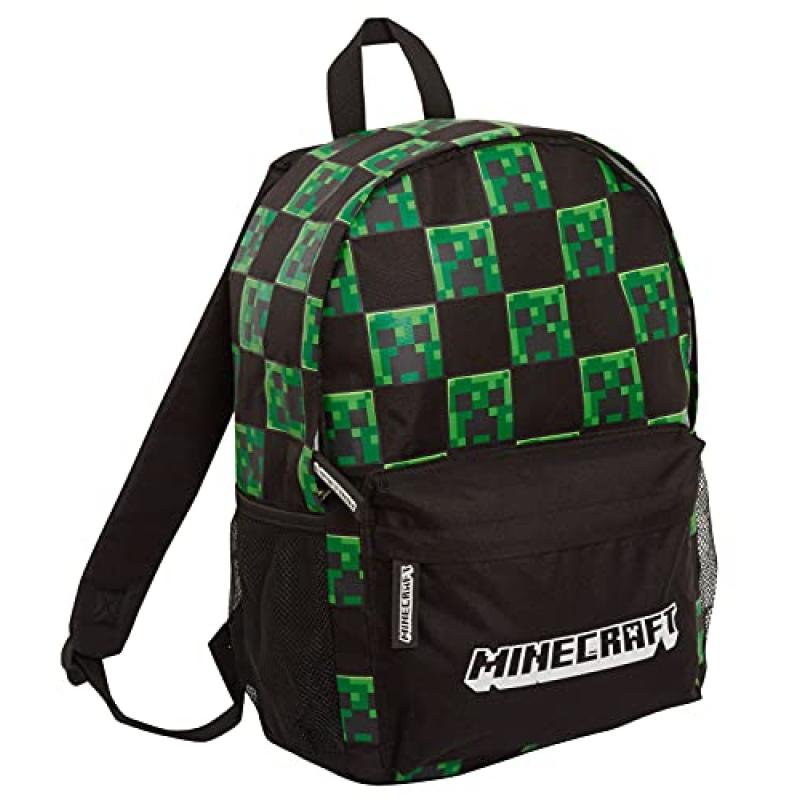 Minecraft Creeper Gamer Backpack Minecraft Creeper Gamer Backpack