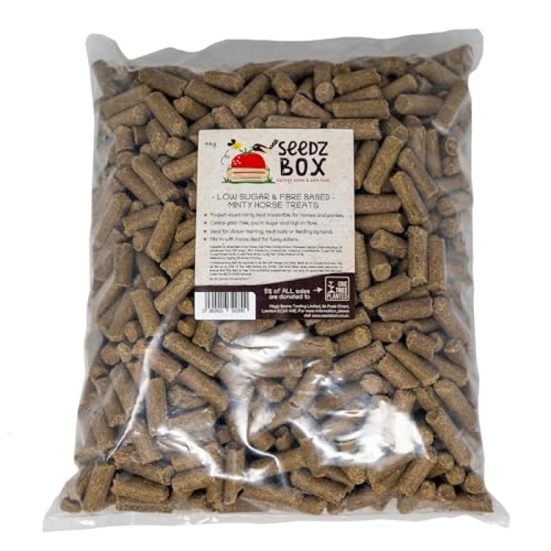 Minty Flavour Horse Treats by Seedzbox Minty Flavour Horse Treats by Seedzbox