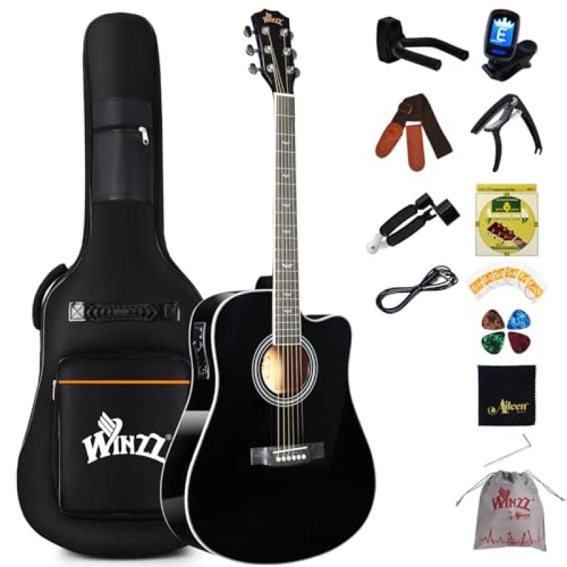 Winzz Electro-Acoustic Guitar Set Winzz Electro-Acoustic Guitar Set