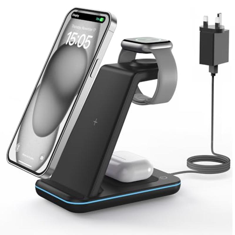 GEEKERA Wireless Charger Stand - Black GEEKERA Wireless Charger Stand - Black