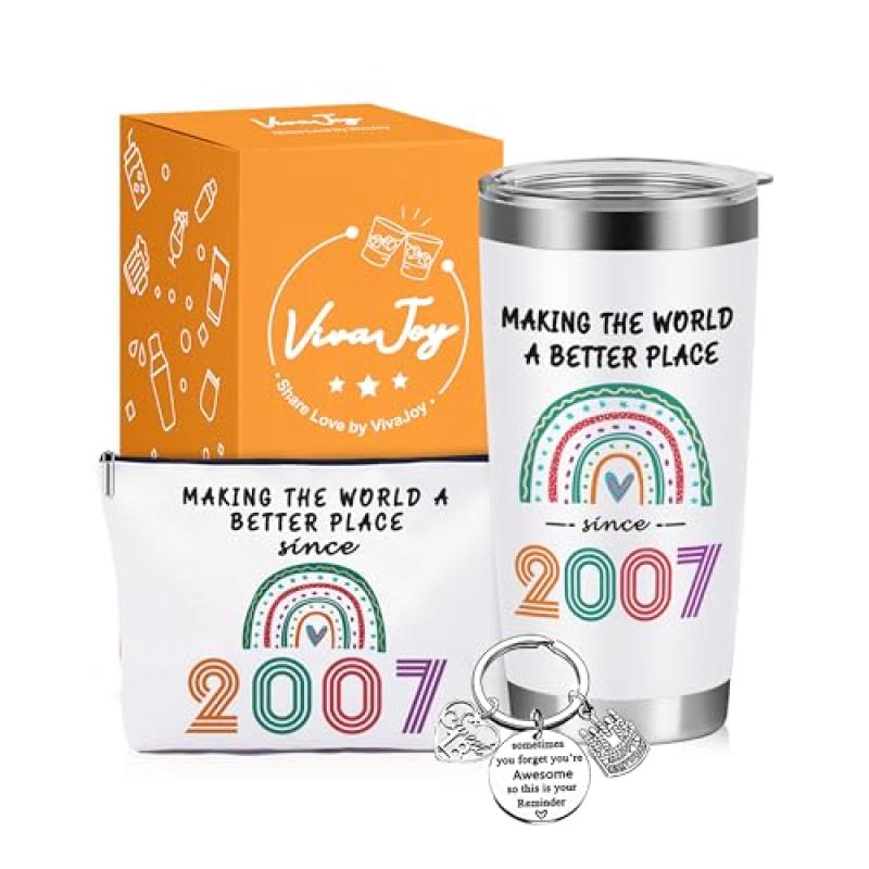VivaJoy Birthday Rainbow Mugs for Girls VivaJoy Birthday Rainbow Mugs for Girls