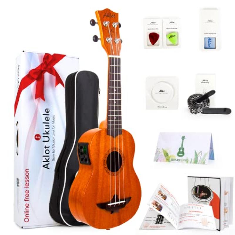 Aklot Electric Acoustic Soprano Ukulele Aklot Electric Acoustic Soprano Ukulele