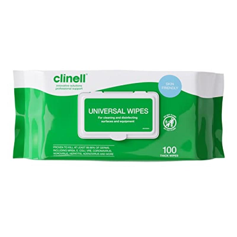 Clinell Disinfectant Wipes - Pack of 6 Clinell Disinfectant Wipes - Pack of 6