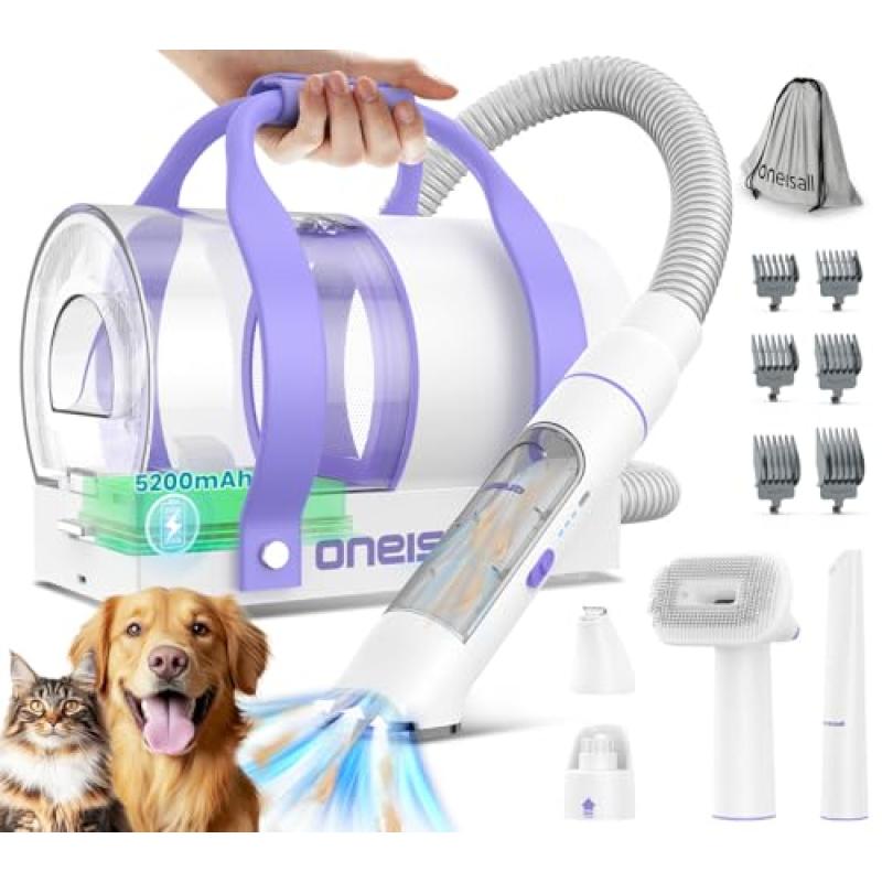 Oneisall Dog Grooming Kit with Vacuum Oneisall Dog Grooming Kit with Vacuum