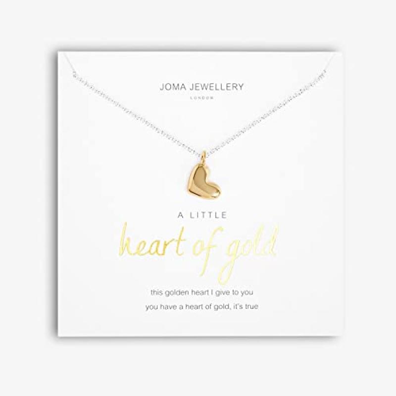 Joma Heart Of Gold Necklace Joma Heart Of Gold Necklace