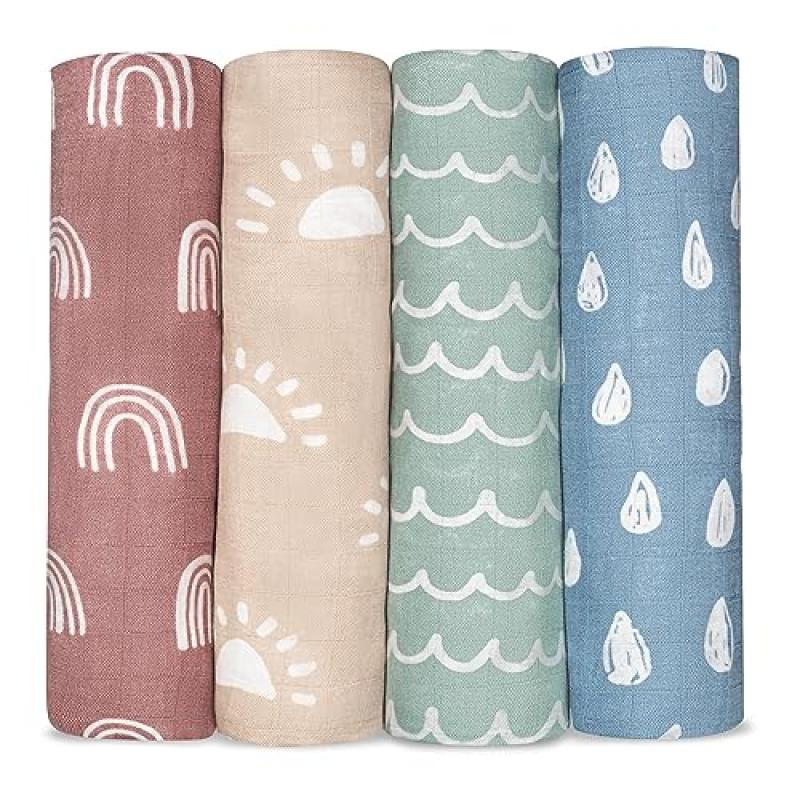Comfy Cubs Muslin Swaddle Blankets Comfy Cubs Muslin Swaddle Blankets