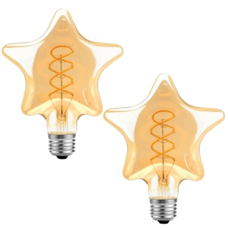 LEDSone Vintage Star Shaped LED Bulb LEDSone Vintage Star Shaped LED Bulb