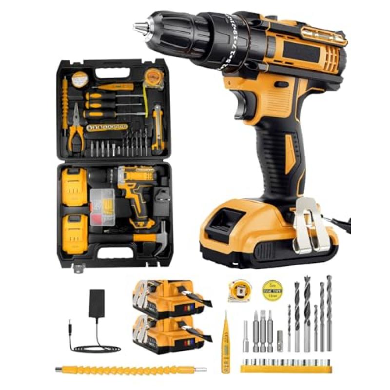 KALAHOL Cordless Drill Set 21V KALAHOL Cordless Drill Set 21V
