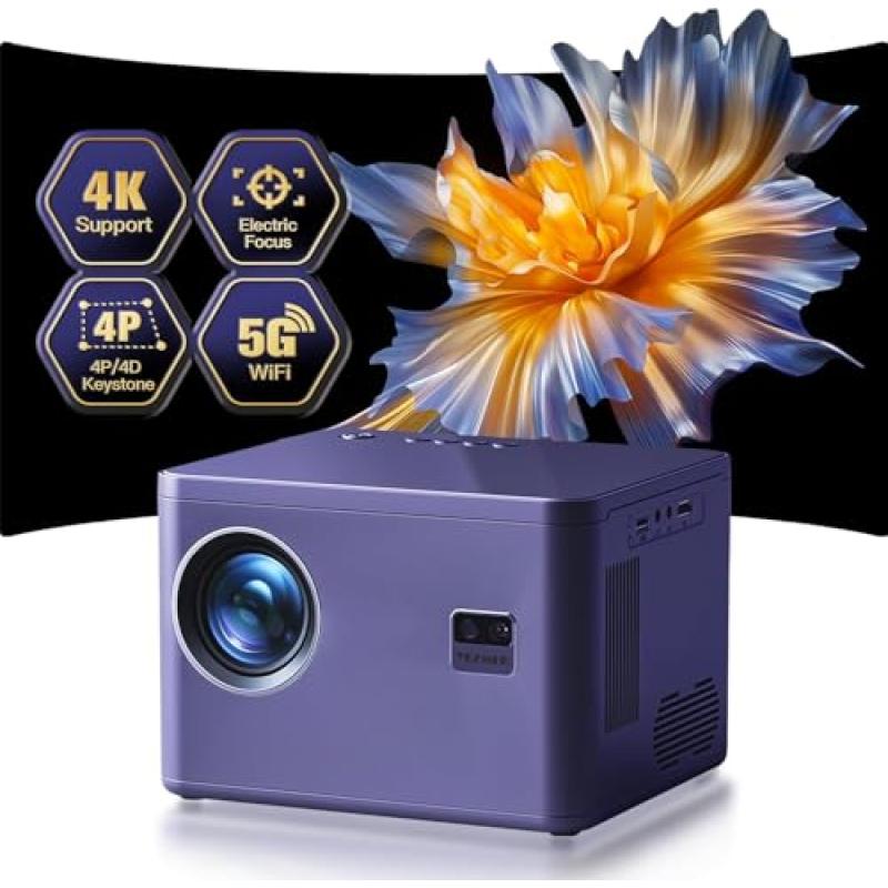 Portable Outdoor 4K Movie Projector Portable Outdoor 4K Movie Projector