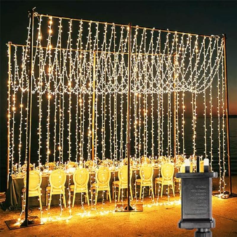 Yowin Curtain Lights with 600 LED Yowin Curtain Lights with 600 LED