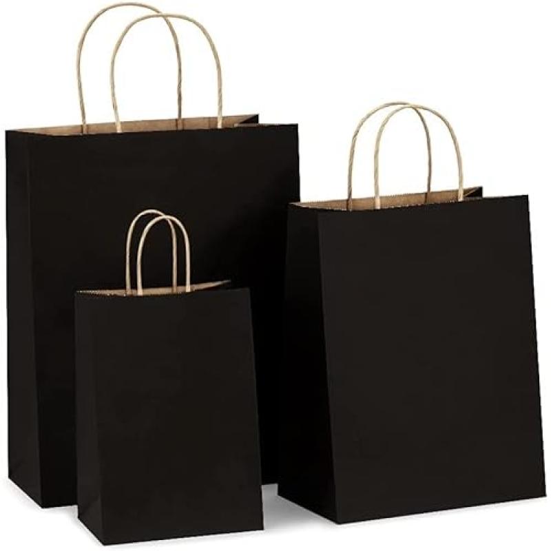 HRUISE Kraft Paper Gift Bags Set HRUISE Kraft Paper Gift Bags Set