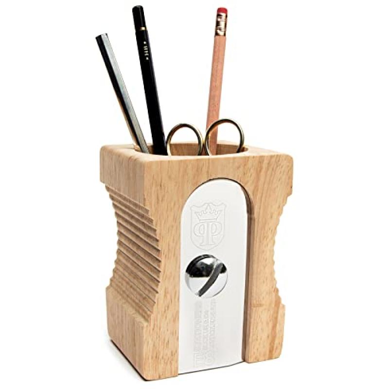 Suck UK Pen Pot - Natural Wood Suck UK Pen Pot - Natural Wood