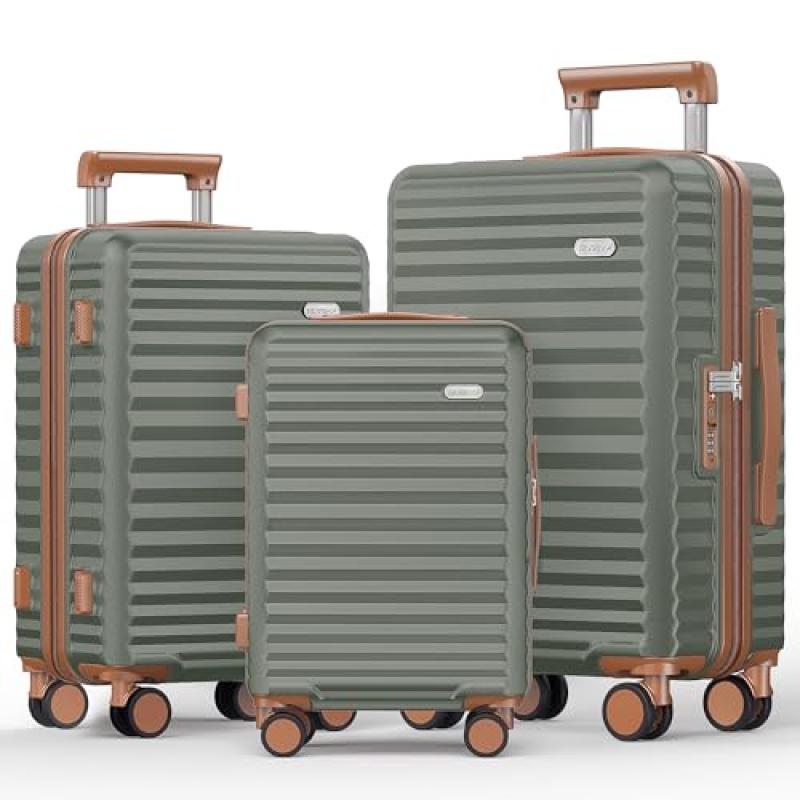 SHOWKOO Suitcase Sets Travel Luggage SHOWKOO Suitcase Sets Travel Luggage