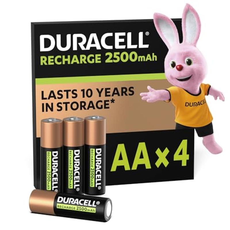 Duracell AA Rechargeable Batteries Duracell AA Rechargeable Batteries