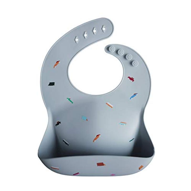 Mushie Silicone Baby Bib Mushie Silicone Baby Bib