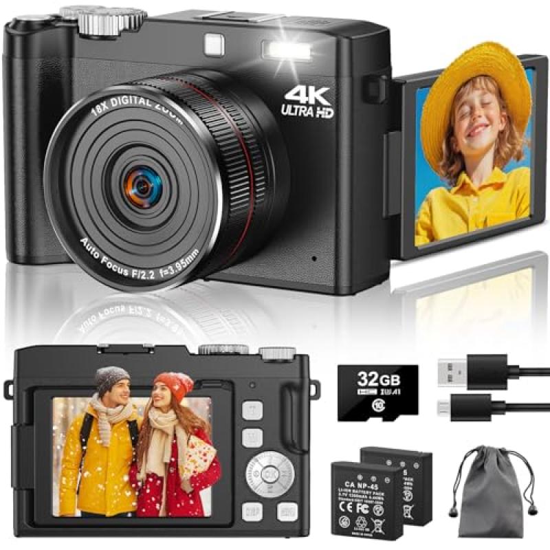 Autofocus Vlogging Camera with 4K Video Autofocus Vlogging Camera with 4K Video