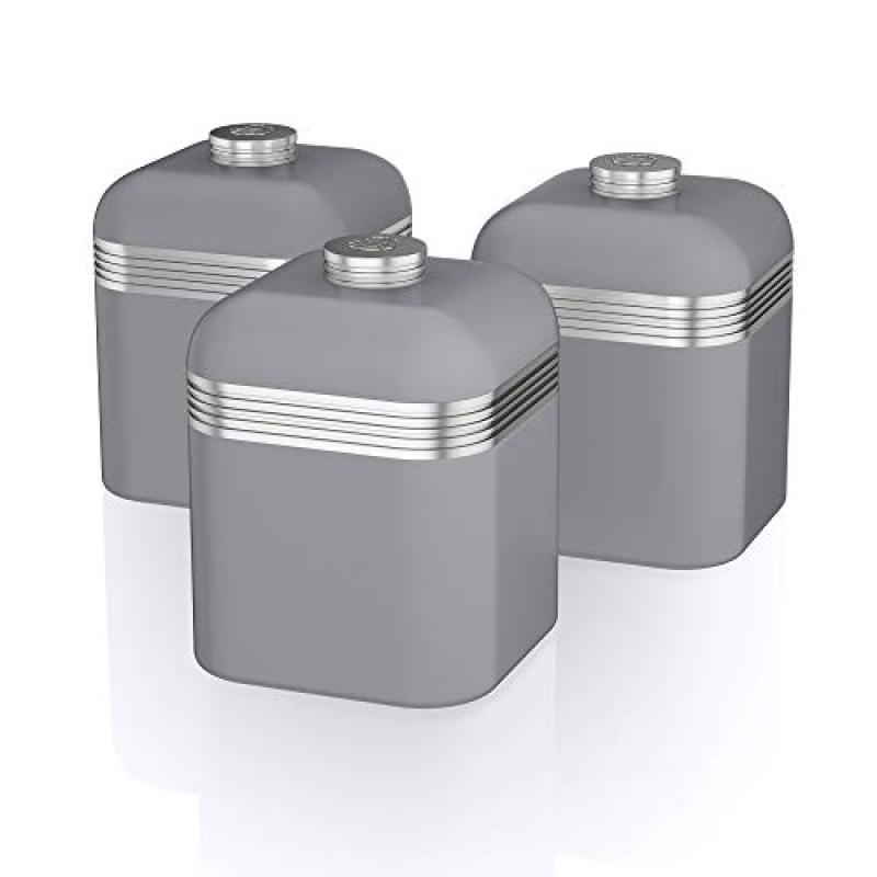 Swan Retro Canister Set Swan Retro Canister Set