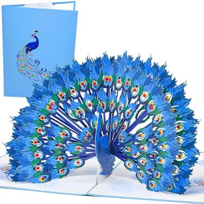 Magic Moments® Peacock Pop Up Card Magic Moments® Peacock Pop Up Card
