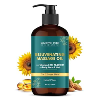 Majestic Pure Vitamin E Massage Oil Majestic Pure Vitamin E Massage Oil