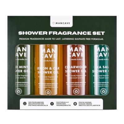 Mancave Shower Gel Fragrance Gift Set