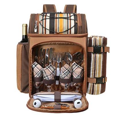Hap Tim Picnic Backpack for 4