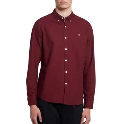 Farah Brewer Cotton Oxford Shirt