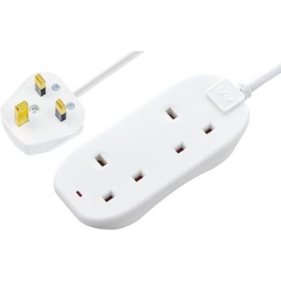 Masterplug Double Extension Lead, 10m Cable Masterplug Double Extension Lead, 10m Cable