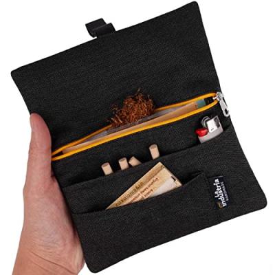 Water-Repellent Tobacco Pouch with Holder Water-Repellent Tobacco Pouch with Holder