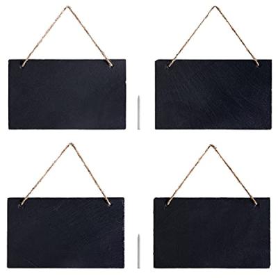 Navaris Hanging Slate Chalkboard Signs Navaris Hanging Slate Chalkboard Signs