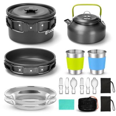 Odoland Camping Cookware Set Odoland Camping Cookware Set