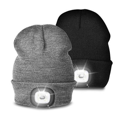 LED Beanie Cap with Rechargeable Headlight LED Beanie Cap with Rechargeable Headlight