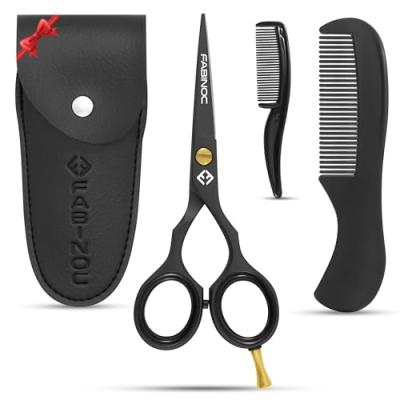 FABINOC® Beard Scissors with Comb FABINOC® Beard Scissors with Comb
