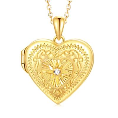 SOULMEET Heart Locket Necklace