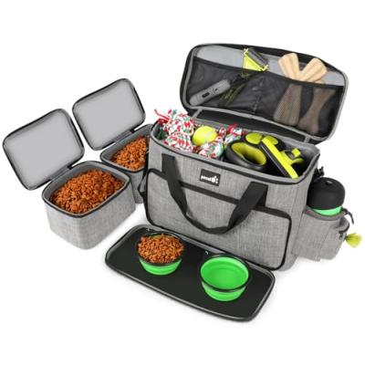 Pecute Dog Travel Bag with Multi-Function Pockets Pecute Dog Travel Bag with Multi-Function Pockets