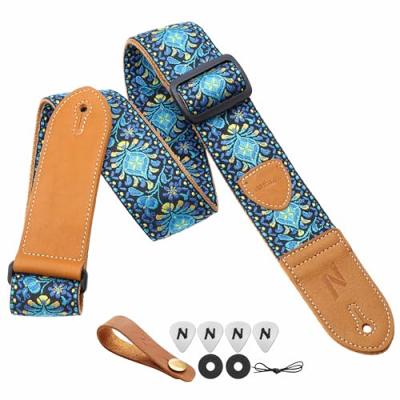 Nefelibata Guitar Strap with Vintage Design Nefelibata Guitar Strap with Vintage Design