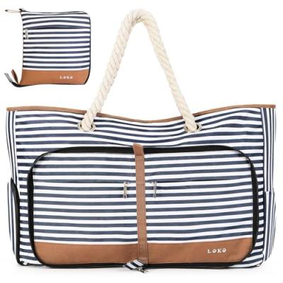 Lekesping Beach Tote Bag Lekesping Beach Tote Bag