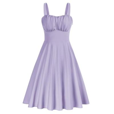 Belle Poque Sleeveless A-Line Midi Dress Belle Poque Sleeveless A-Line Midi Dress