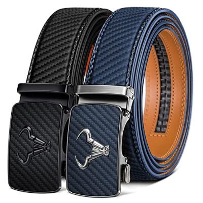 BULLIANT Men Leather Ratchet Belt