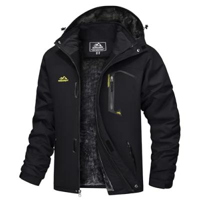 TACVASEN Men's Ski Jacket with Fleece Lining TACVASEN Men's Ski Jacket with Fleece Lining