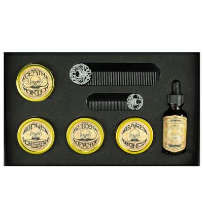 Men's Moustache Kit with Wax & Combs Men's Moustache Kit with Wax & Combs