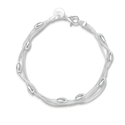 Senteria Silver Friendship Bracelet Senteria Silver Friendship Bracelet