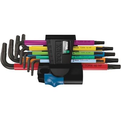 Wera Multicolour L-Key Set, 9 Pieces