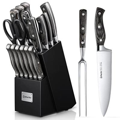 D.Perlla Stainless Steel Kitchen Knives Set D.Perlla Stainless Steel Kitchen Knives Set