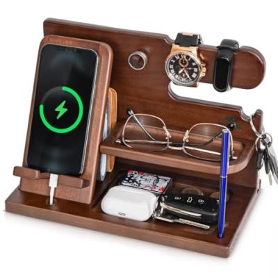 Teslyar Phone Docking Station & Desk Organizer Teslyar Phone Docking Station & Desk Organizer