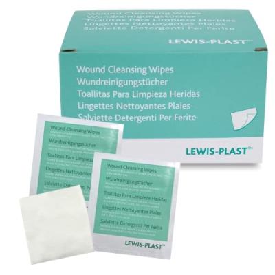 Lewis-Plast Saline First Aid Wipes Lewis-Plast Saline First Aid Wipes